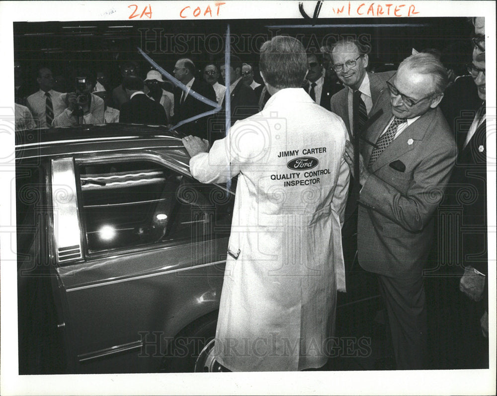 1980 Press Photo James Earl Carter - Historic Images