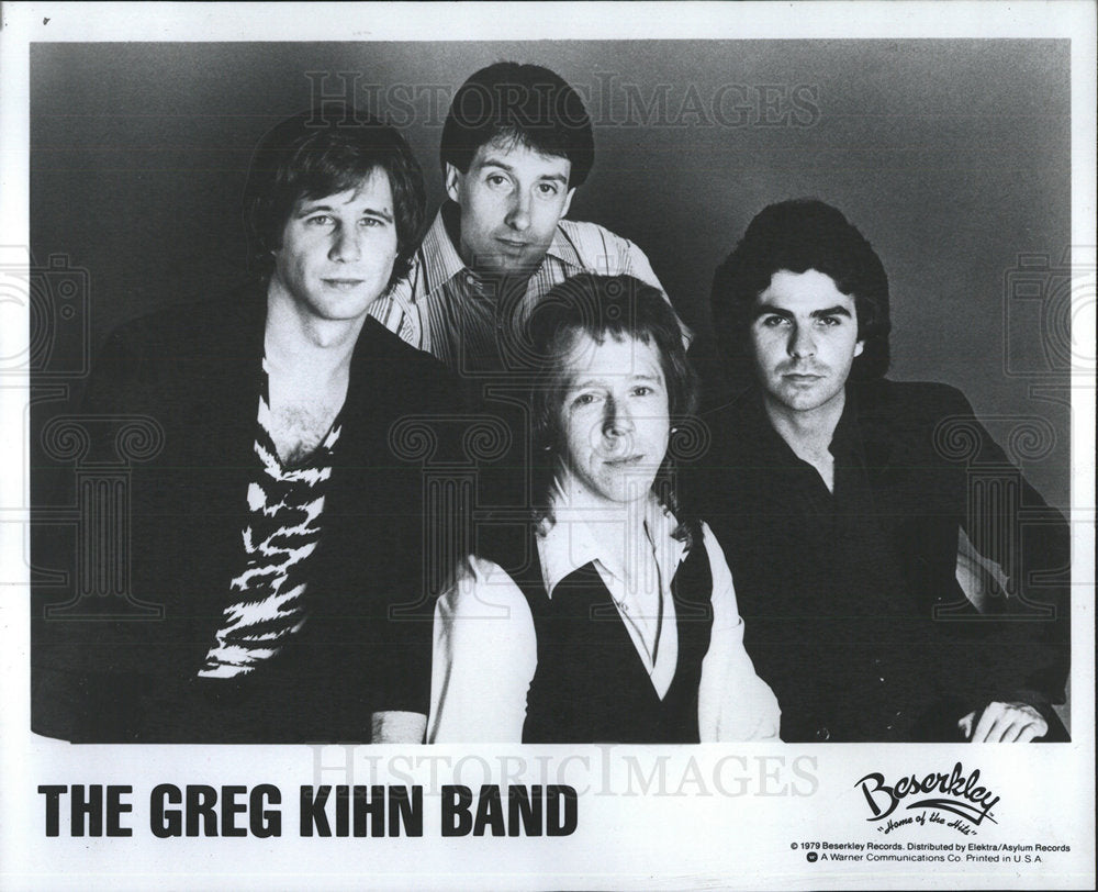 1979 Press Photo Greg Kihn Band Music Band Beserkley - Historic Images