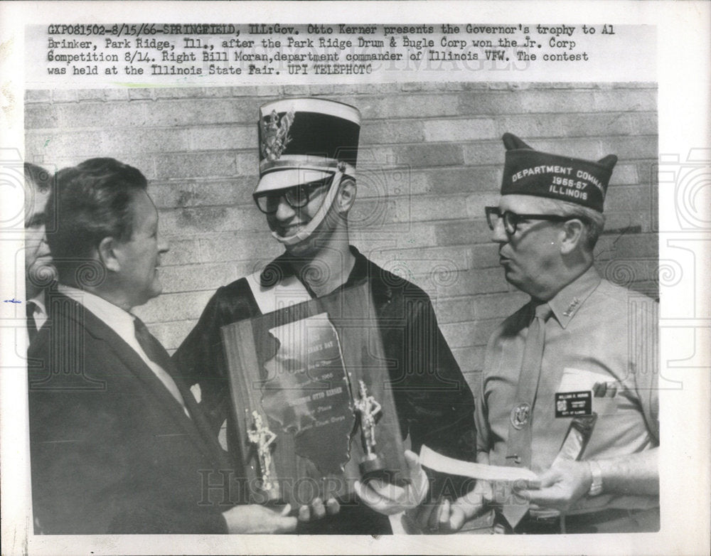 1966 Press Photo Illinois Fair Jr. Corp Competition - Historic Images