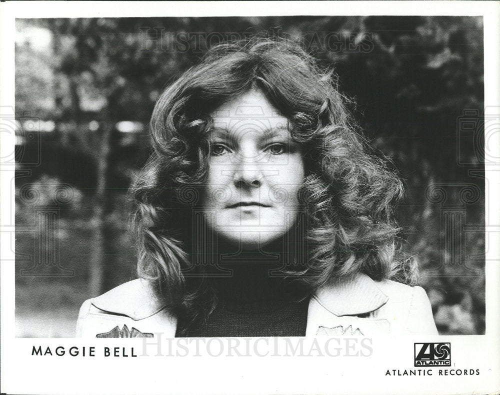 1975 Press Photo Singer Maggie Bell Atlantic Records - Historic Images