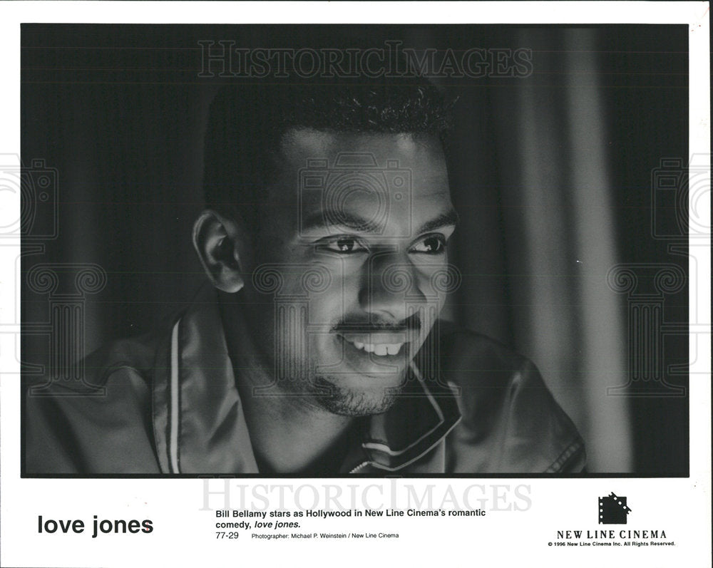 1998 Press Photo Bill Bellamy Film Actor Comedian Mich - Historic Images