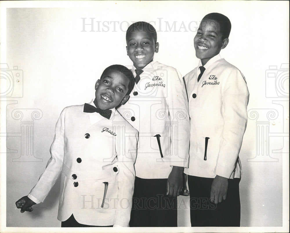 1965 Press Photo Child Musical Trio Jesse And Juveniles - Historic Images