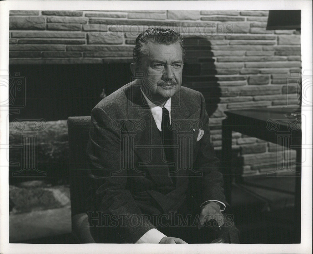 1949 Press Photo Danish Born Actor Jean Hersholt - Historic Images