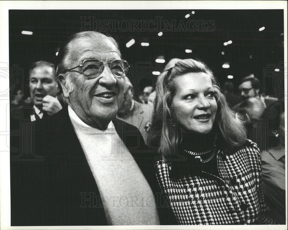 1984 Press Photo Henry Ford II Kathy DuRoss Grand Son - Historic Images