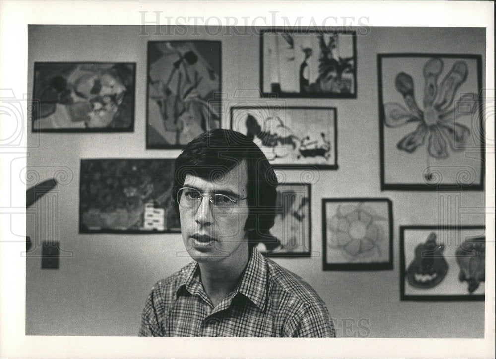 1984 Press Photo Dean Damon Bennett Superintendent - Historic Images