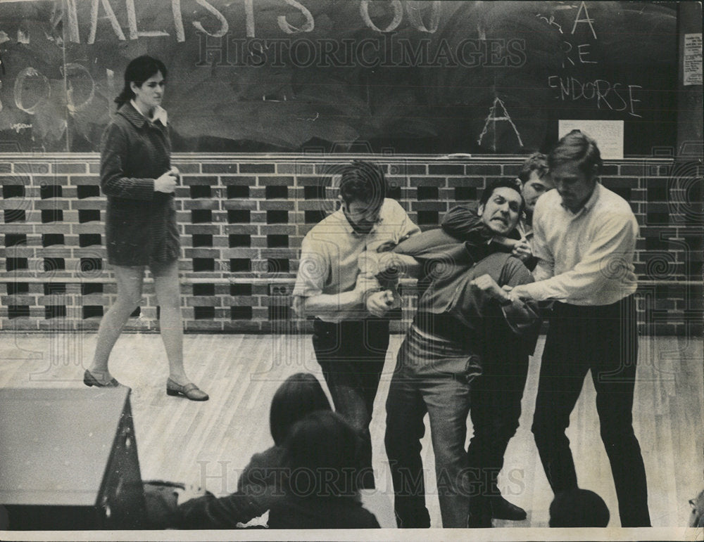 1970 Press Photo University Chicago Circle Campus ILL - Historic Images