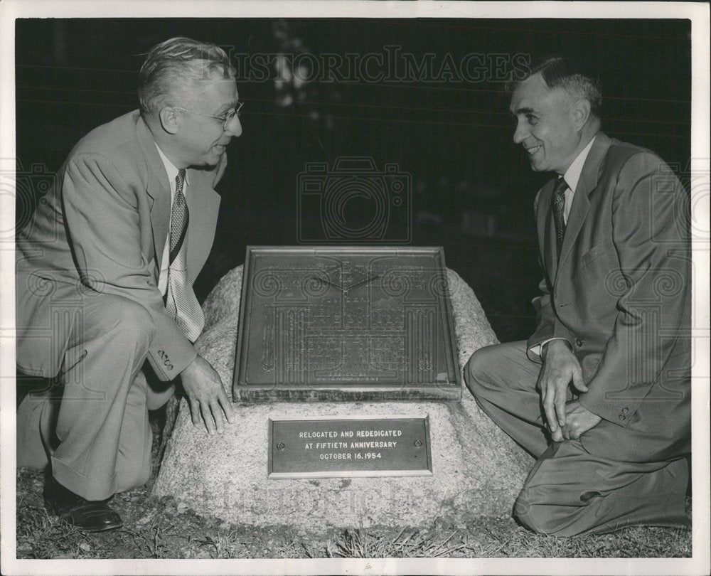 1954 Press Photo boulder University Illinois Eta Kappa - Historic Images