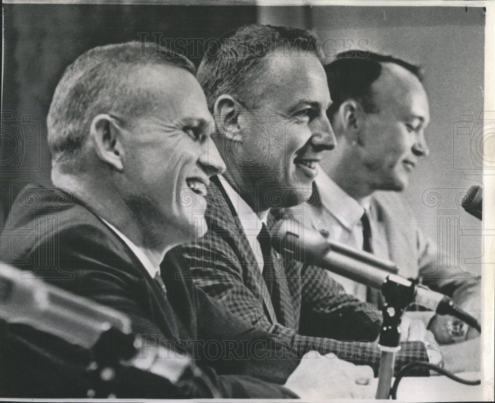 1965 Press Photo primary crew Gemini 7 space shot - Historic Images