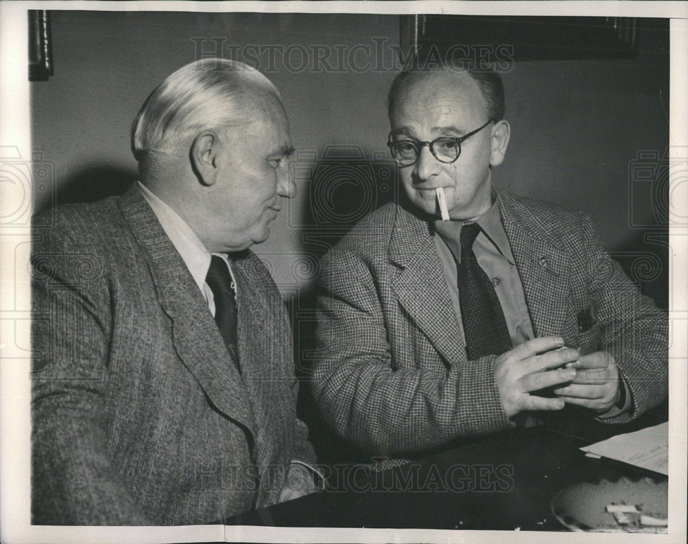 1953 Press Photo Gerhart Eisler East German Politician - Historic Images