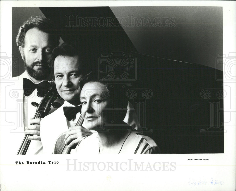 1983 Press Photo The Borodin Trio - Historic Images