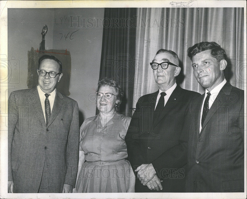 1966 Press Photo Senator Joe Hickey American politician - Historic Images