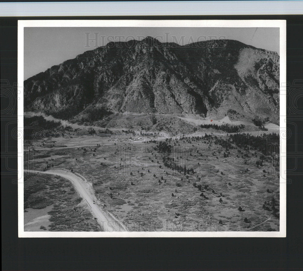 1966 Press Photo Cheyenne Mtn NA Air Defense Command - Historic Images