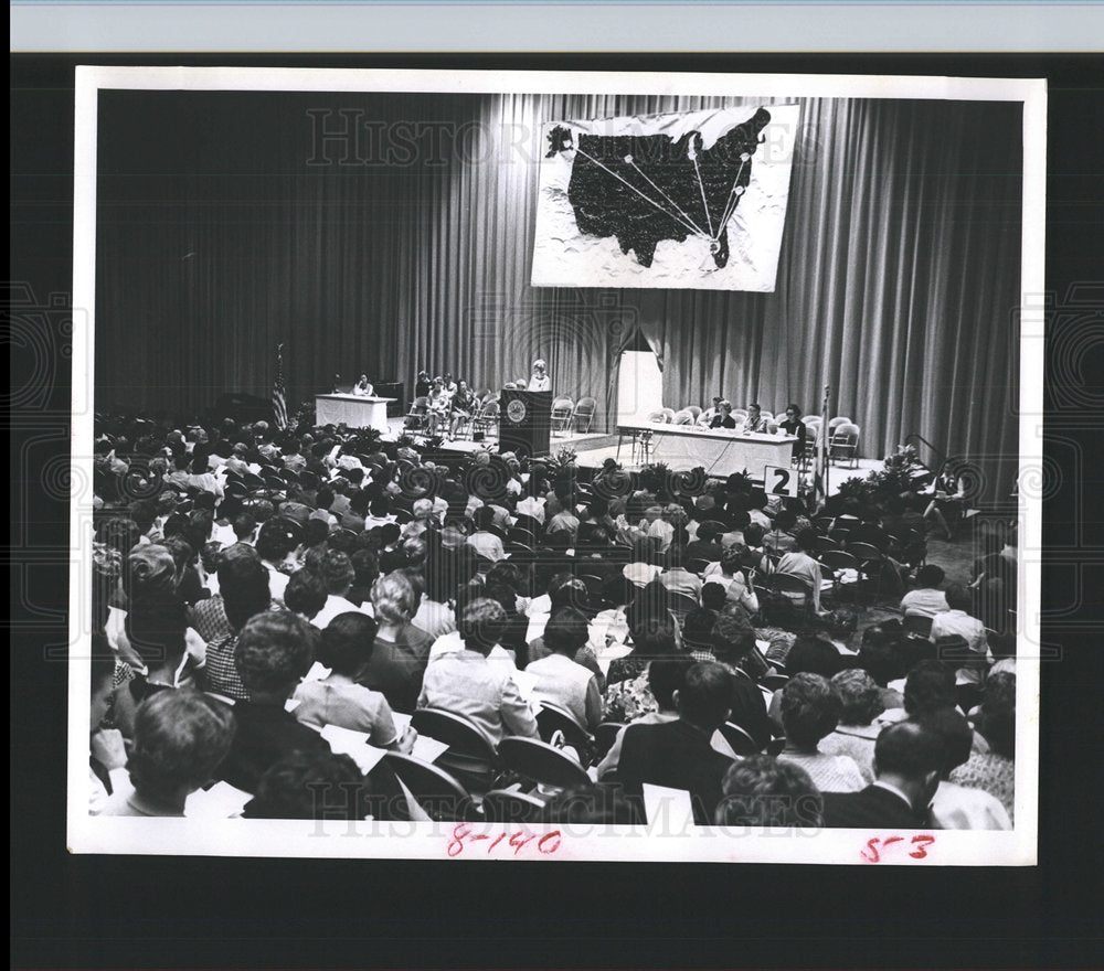 1966 Press Photo Tampas Curtis Hixon Convention Hall - Historic Images