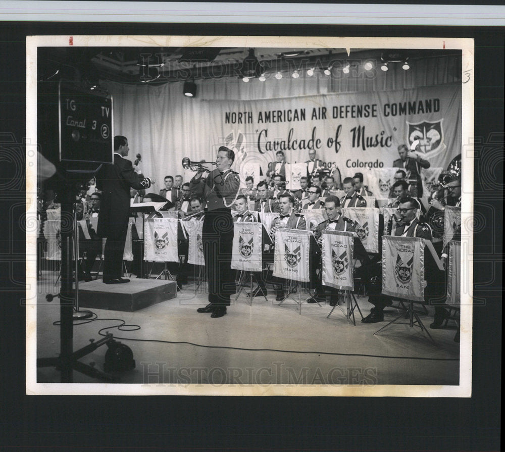 1967 Press Photo NORAD band appear television - Historic Images