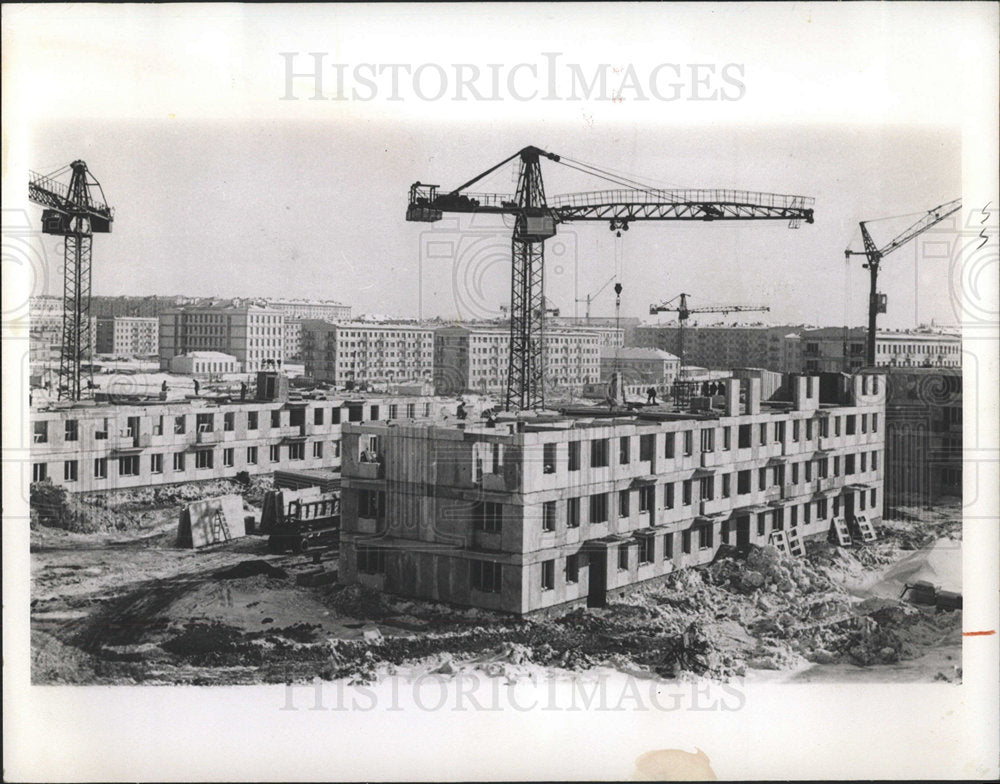 1967 Press Photo Moscow,Russia General Buildings - Historic Images