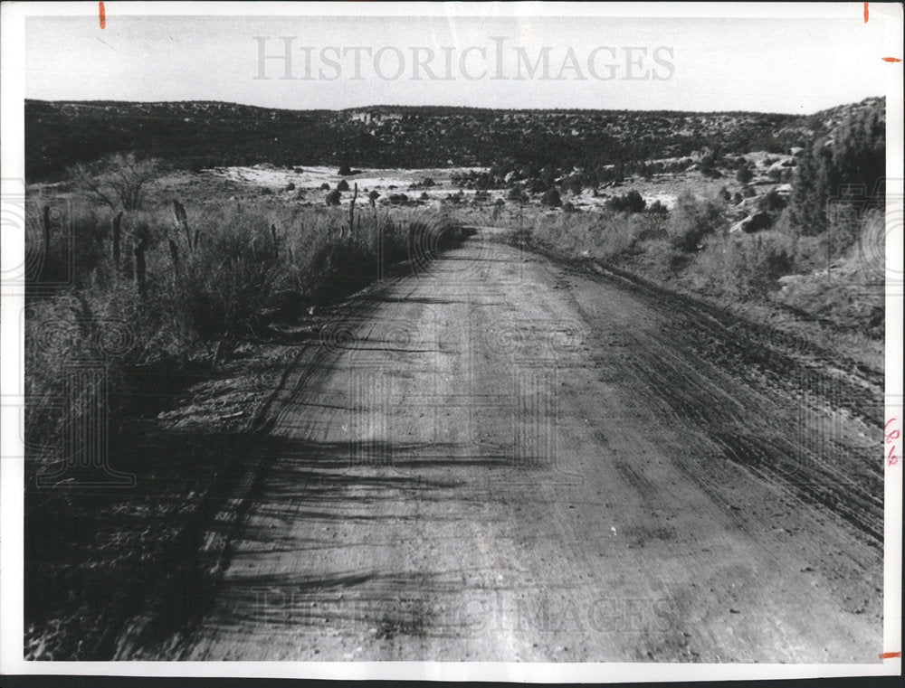 1958 McElmo Canyon Road Needs Improvements-Historic Images