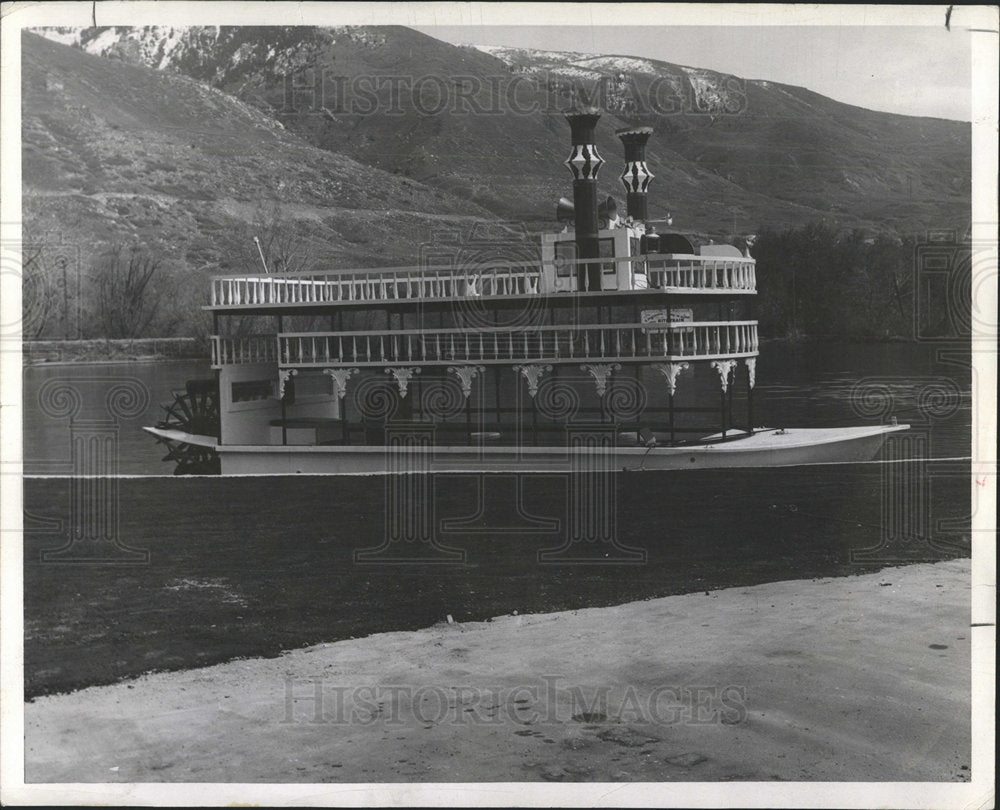 1959 Press Photo Mississippi Riverboat Utah Park Lane - Historic Images