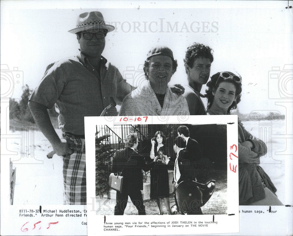 1982 Press Photo MOVIE FOUR FRIENDS - Historic Images