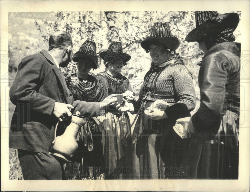 1934 Press Photo Easter Alps - Historic Images