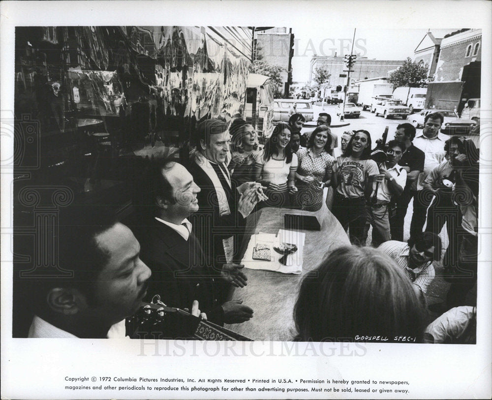 1972 Press Photo Scene From Columbia Pictures Godspell - Historic Images