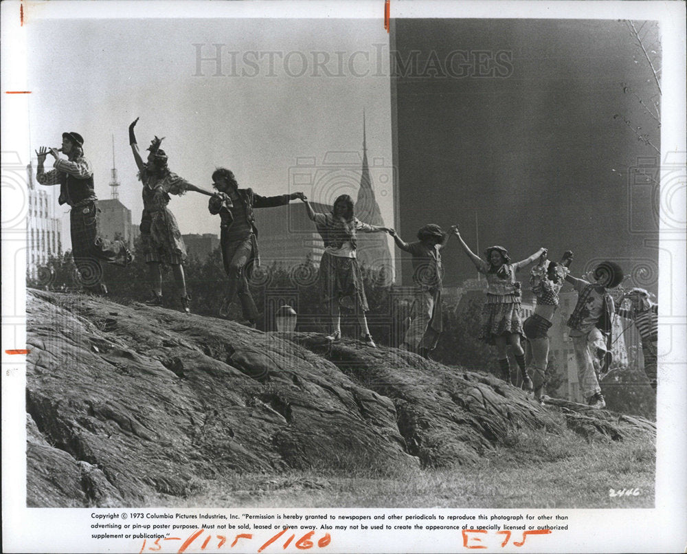 1973 Press Photo Godspell - Historic Images