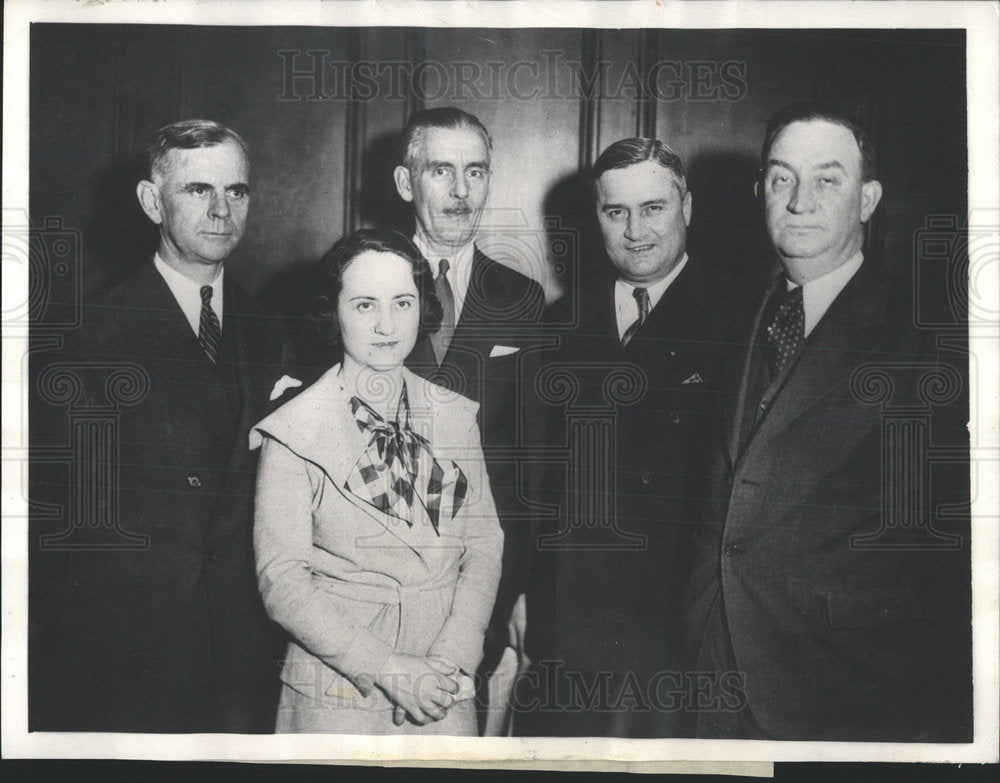 1934 Press Photo First National Sales Tax Conference - Historic Images