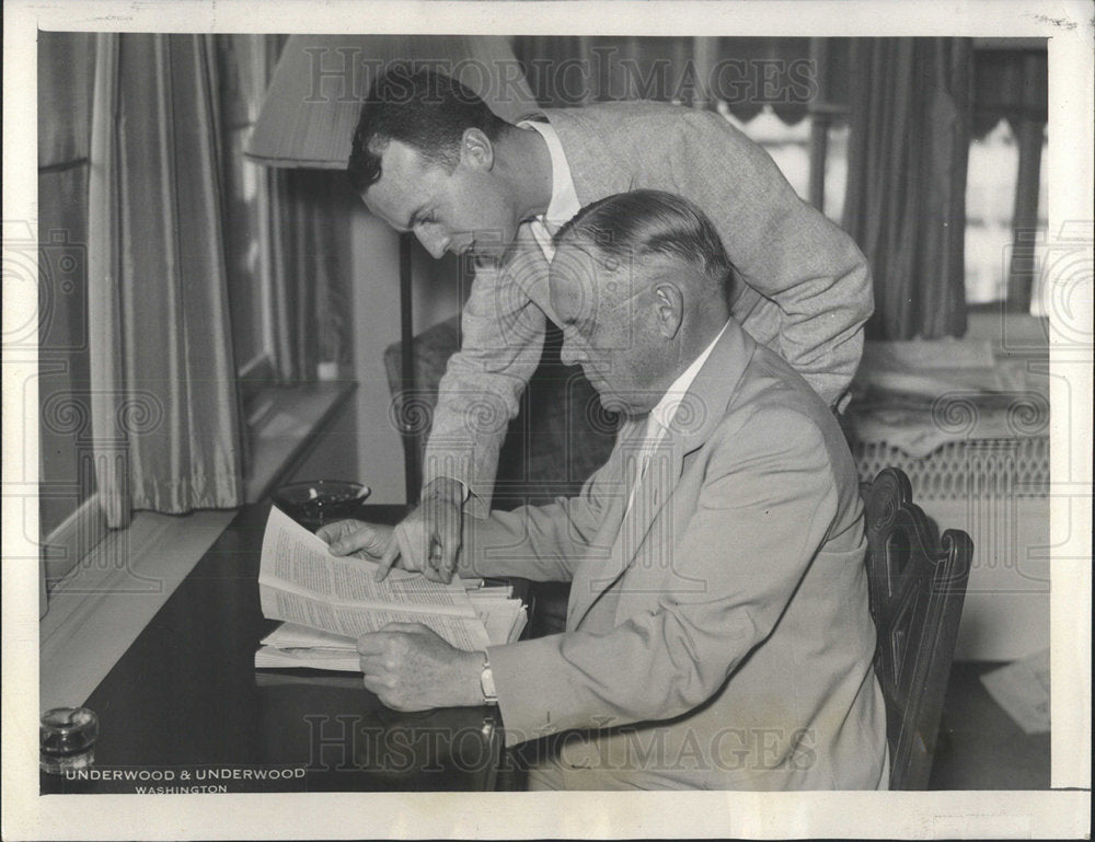 1932 Press Photo Gardner Cowles Reconstruction Finance - Historic Images