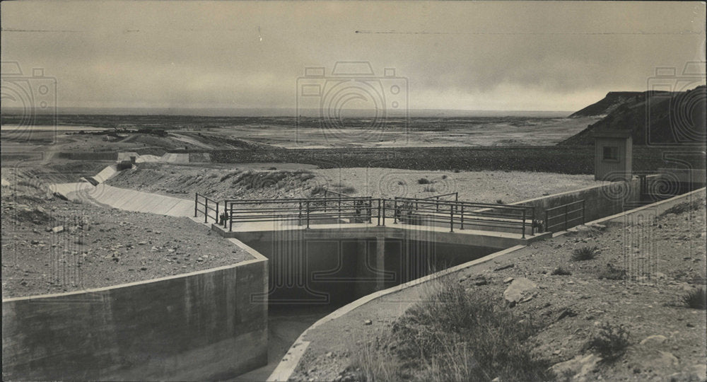 1968 Press Photo Ralston Dam Moffat Tunnel Water Denver - Historic Images