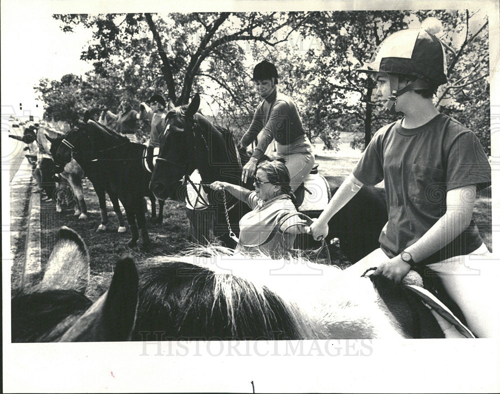 1986 Press Photo Crislin Farm Burr Ridge - Historic Images