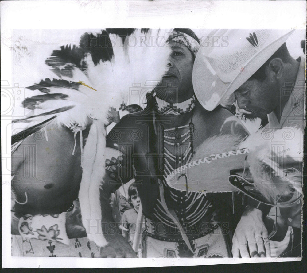 1959 Press Photo Kiowa Indian Warrior - Historic Images