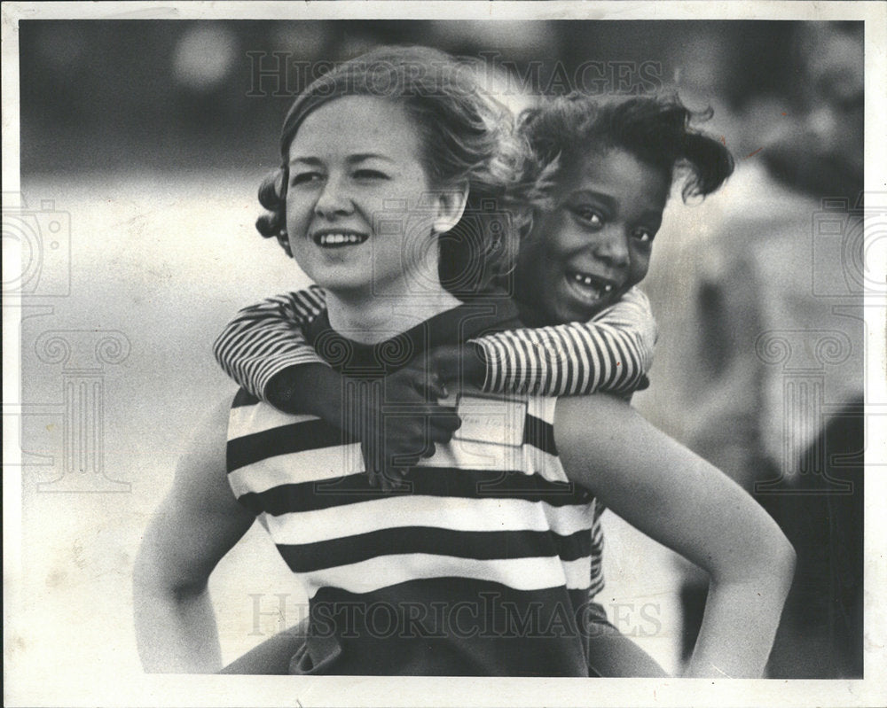 1969 Press Photo Hinckley Big Rock Gregory Students - Historic Images