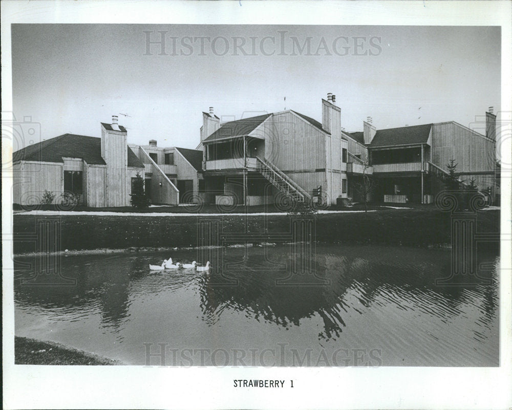 1974 Press Photo Condominiums/Architecture/Chicago - Historic Images