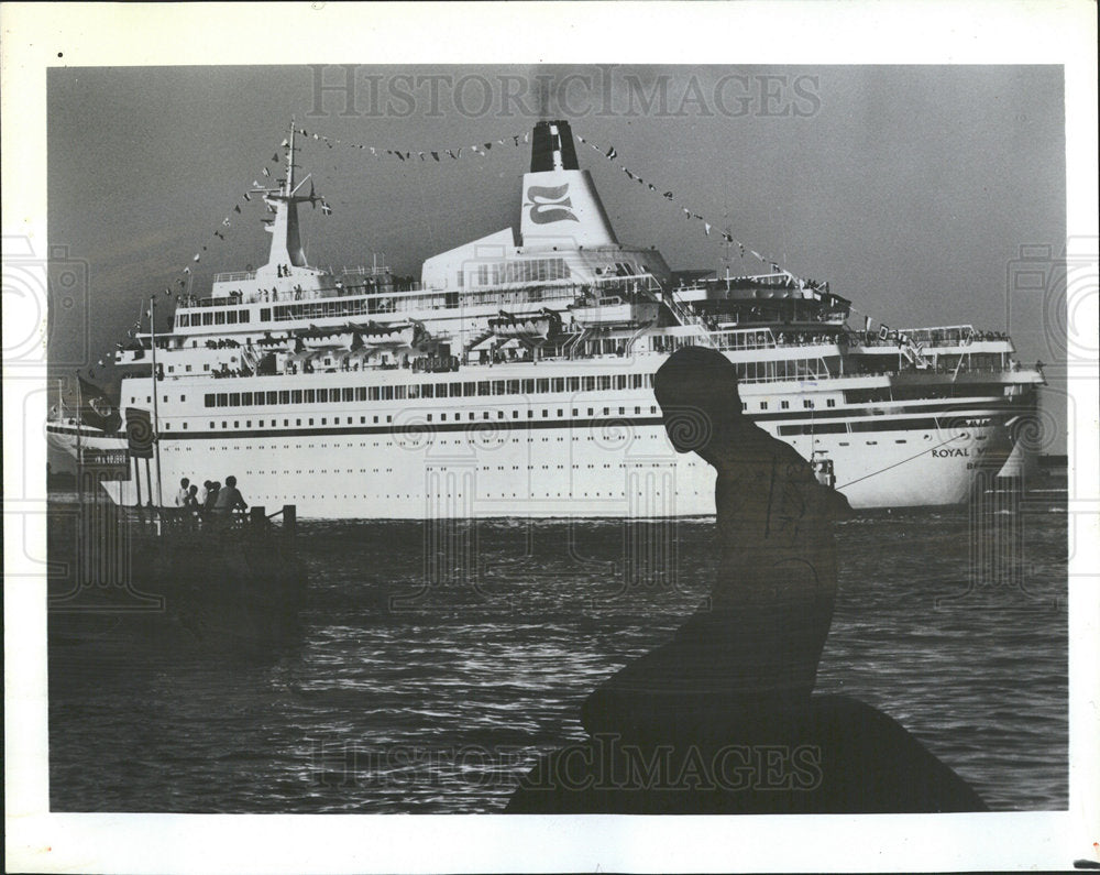 1981 Press Photo Cruse ships - Historic Images