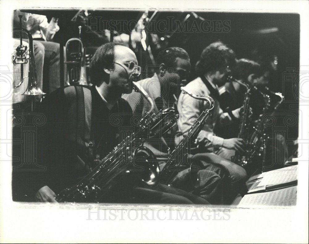 1980 Press Photo David Swain La Mount Hamilton Musician - Historic Images