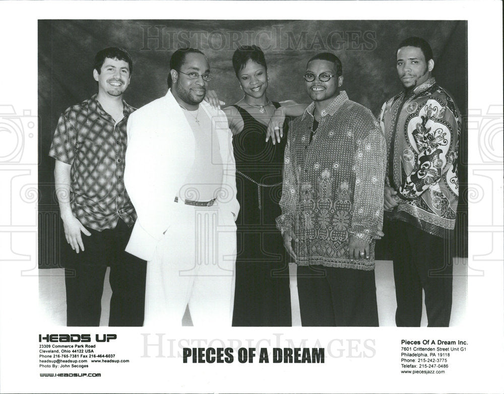 Press Photo Pieces Of A Dream American R&amp;B Jazz Group - Historic Images