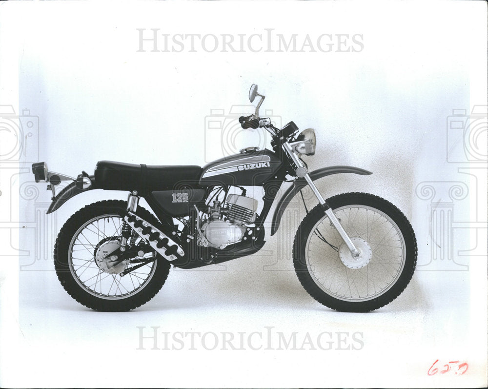 1974 Press Photo Suzuki Japanese multinational Bike  - Historic Images