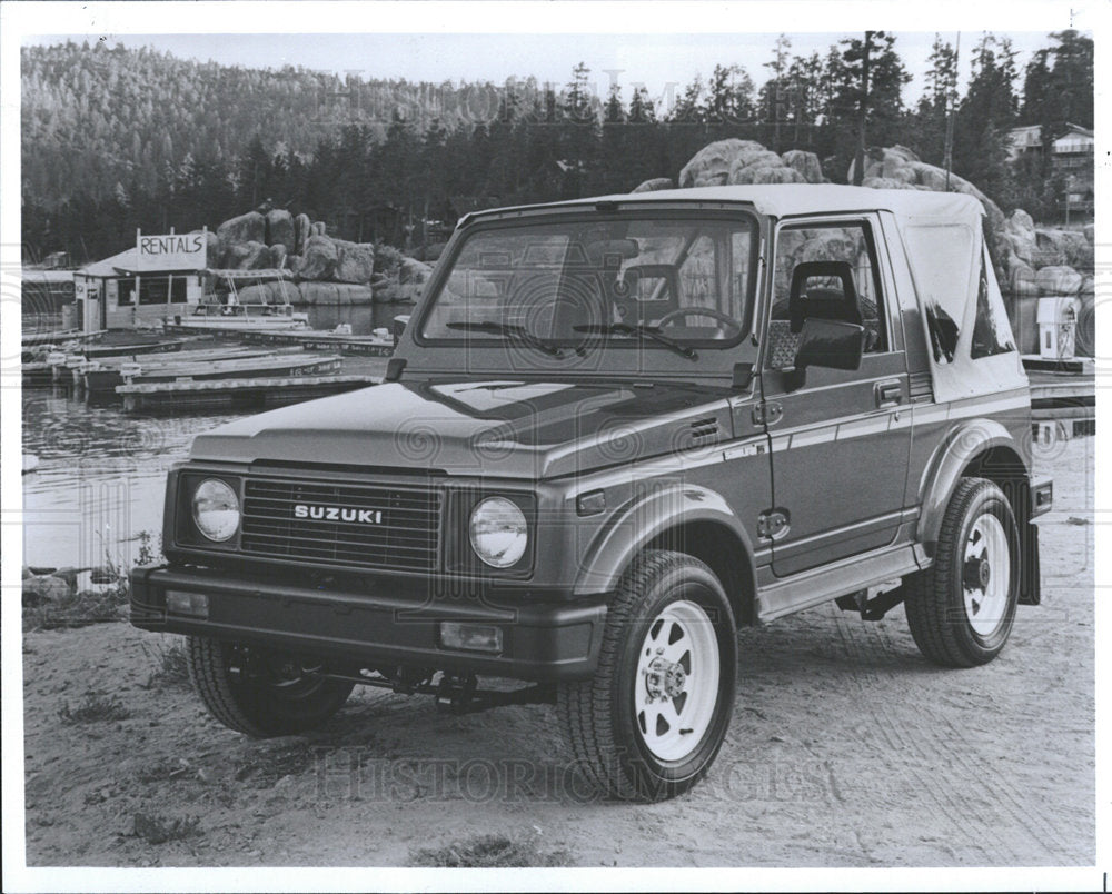 1988 Press Photo Suzuki Models Samurai - Historic Images