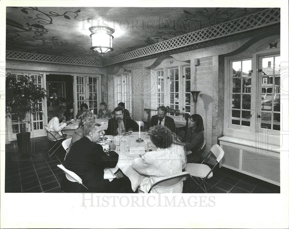 1987 Press Photo The Cheney House Mansion, Chicago - Historic Images
