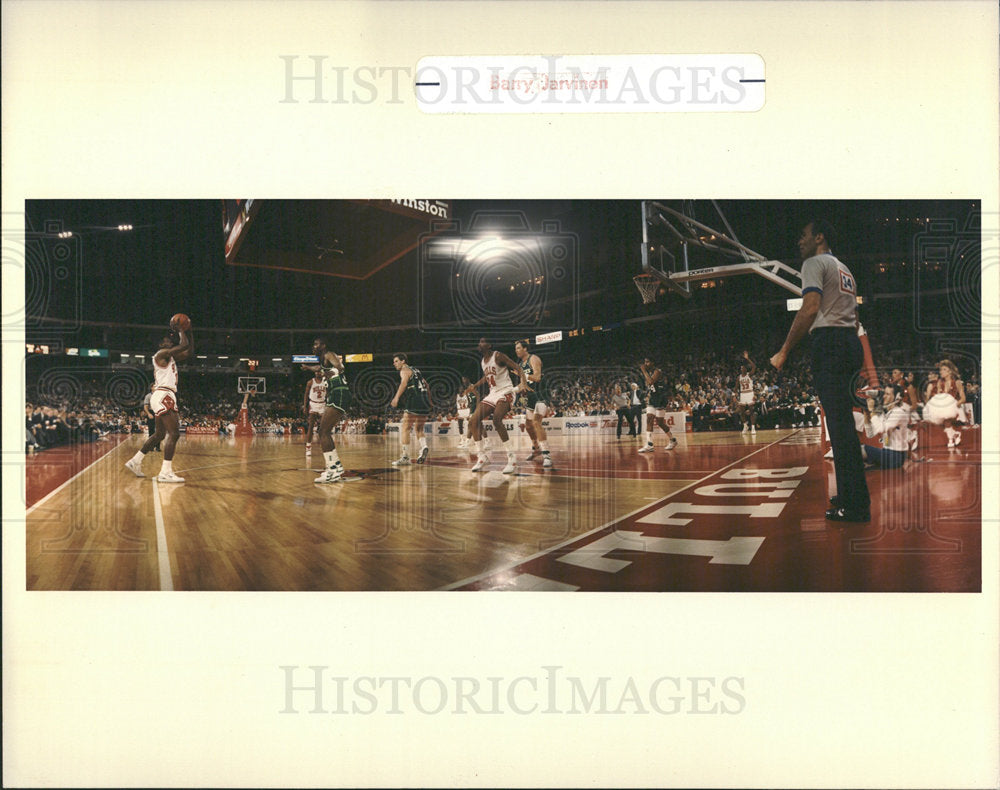 Press Photo Chicago BullsStadium - Historic Images