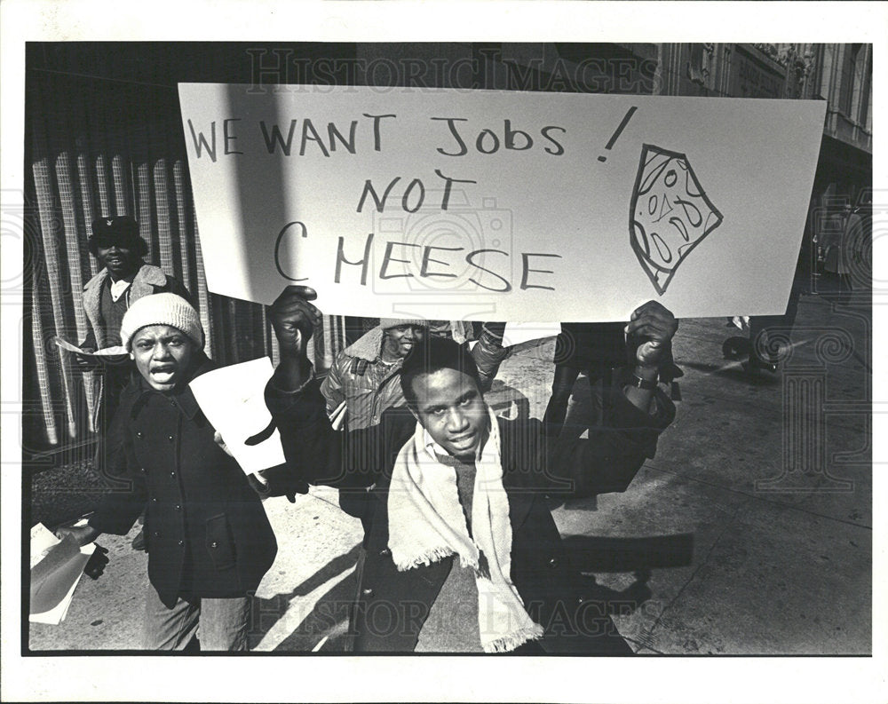 1982 Press Photo Henry Horner Coalition Clark Bank Pick - Historic Images