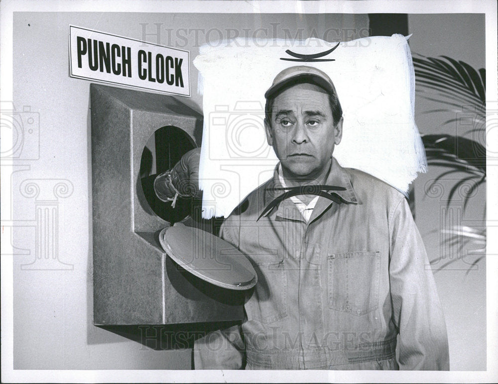 1967 Press Photo Louis Nye Steve Allen Comedy Hour - Historic Images