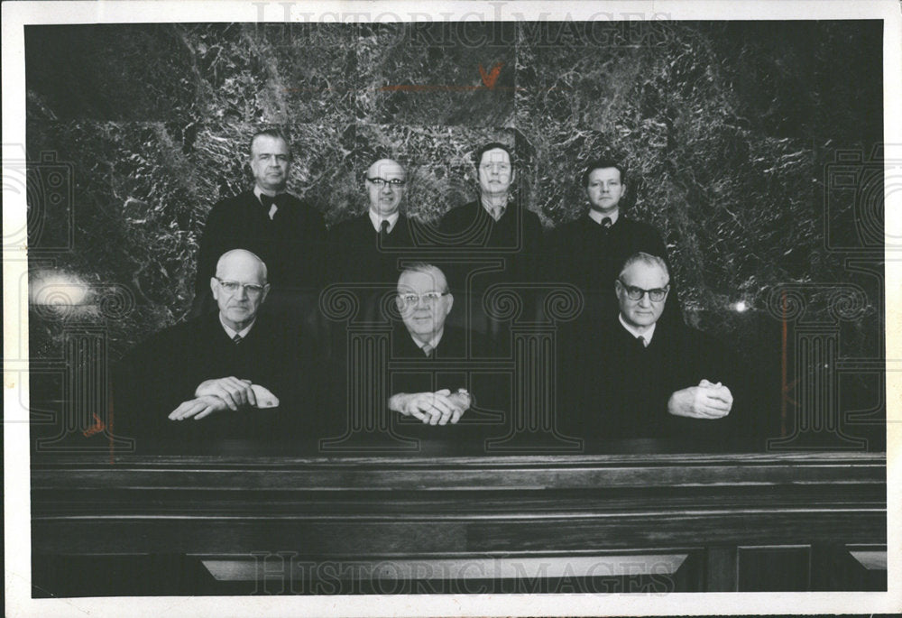1971 Supreme Court Justice Michigan - Historic Images