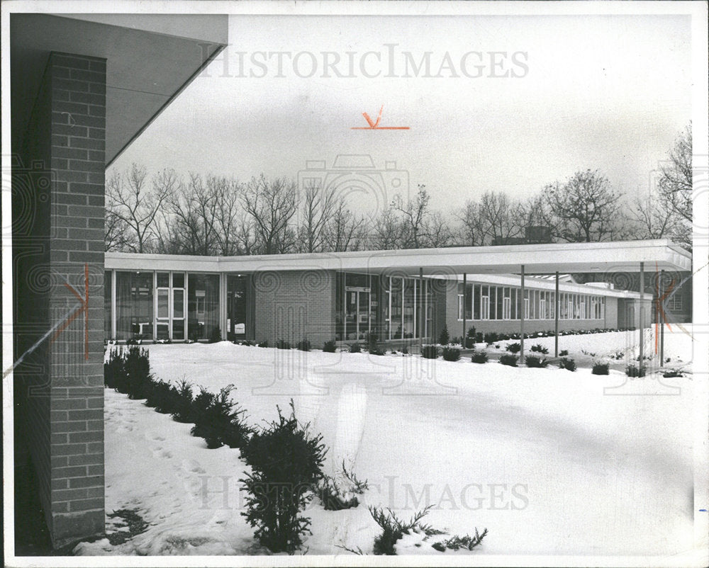 1963 Press Photo Michigan Kent Co Oaks Hospital - Historic Images