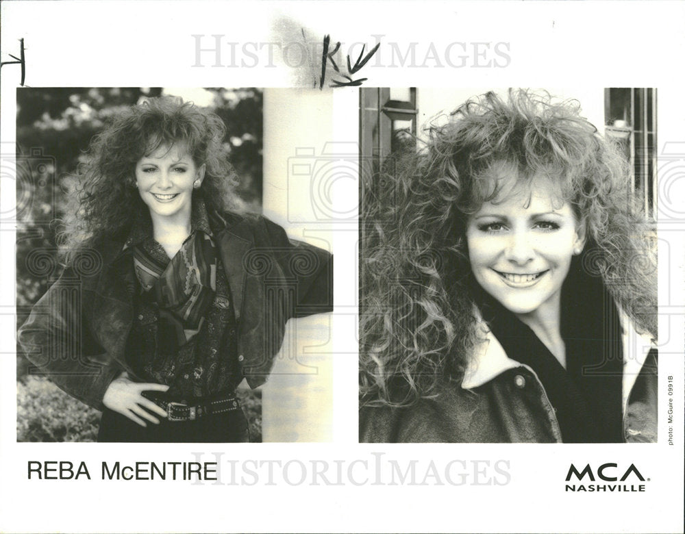 1992 Press Photo Reba McEntire Singer - Historic Images