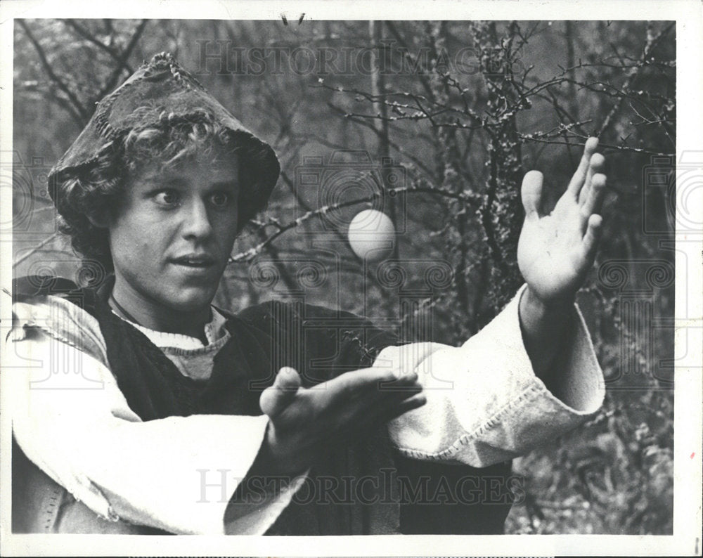 1986 Press Photo Peter MacNicol Deagonslayer Actor - Historic Images
