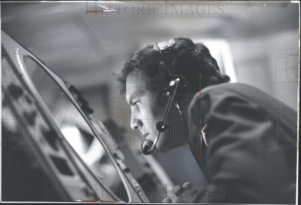 1973 Press Photo Harold Harris rmy Air Defence - Historic Images