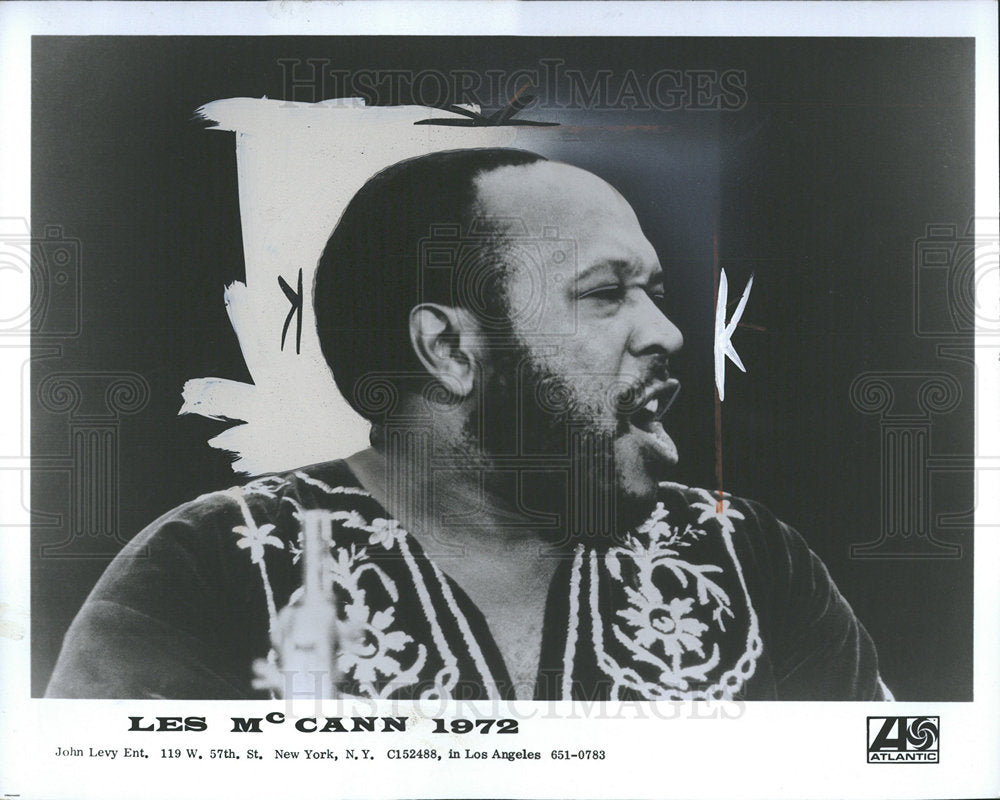 1974 Les McCan American Jazz Piano player. - Historic Images