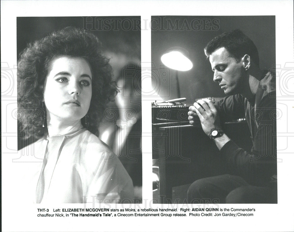 1990 Press Photo The Handmade Tale McGovern Movie - Historic Images