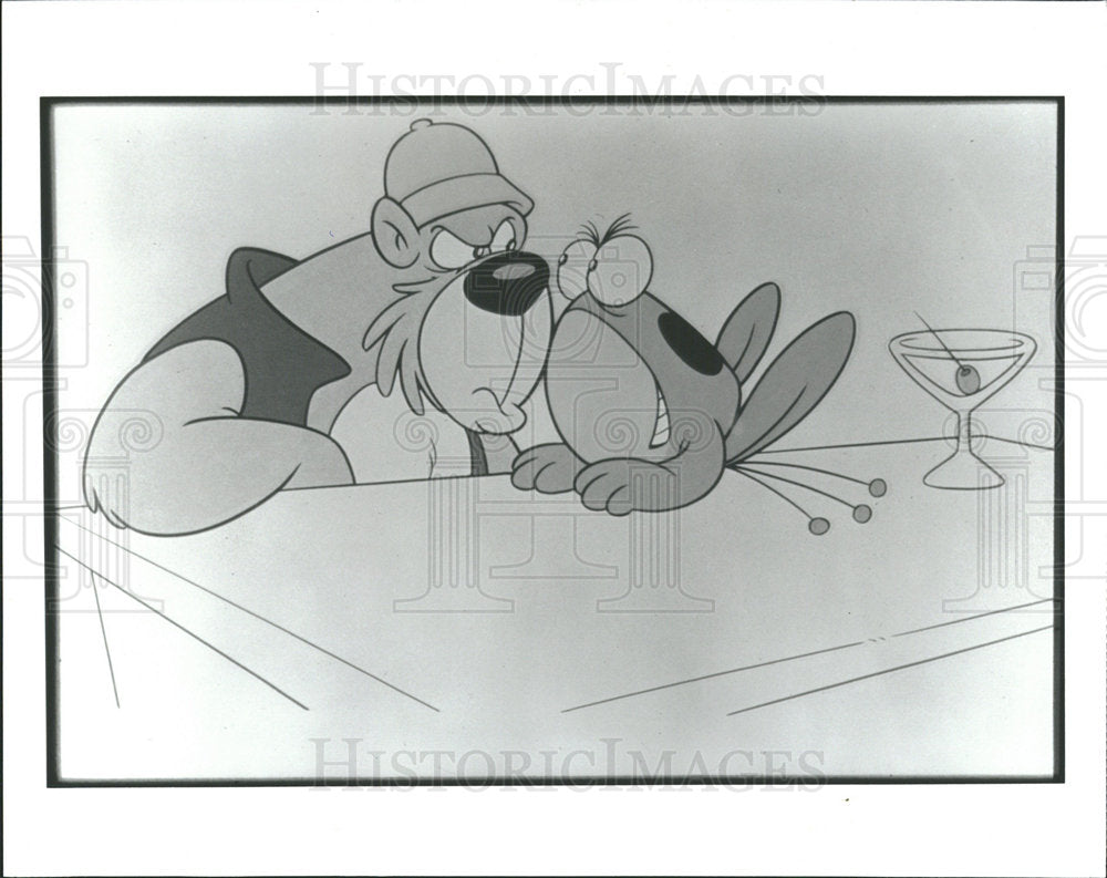 1995 Press Photo Happy Hour Animation Cartoon Chciago - Historic Images