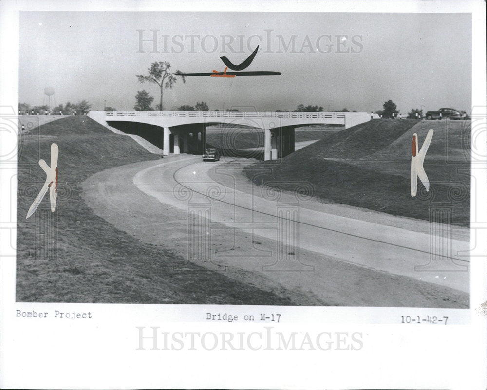 1975 Press Photo Michigan Highway Willow Russ History - Historic Images
